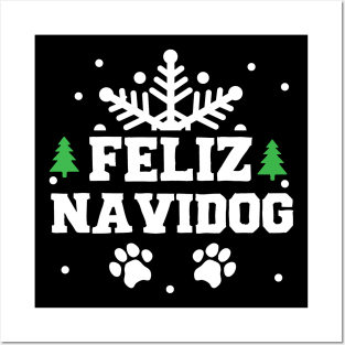 Feliz Navidog Posters and Art